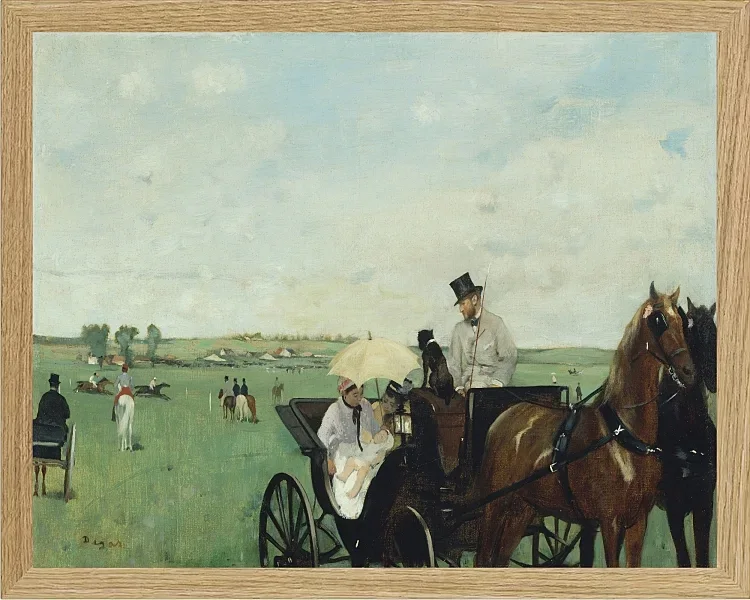 Bei den Rennen auf dem Land - 1869