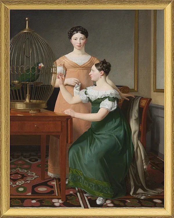 Bella und Hanna, die ältesten Töchter – 1820