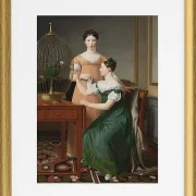 Bella und Hanna, die ältesten Töchter – 1820