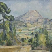 Saint-Victoire bjerget - 1890