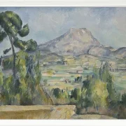 Saint-Victoire bjerget - 1890