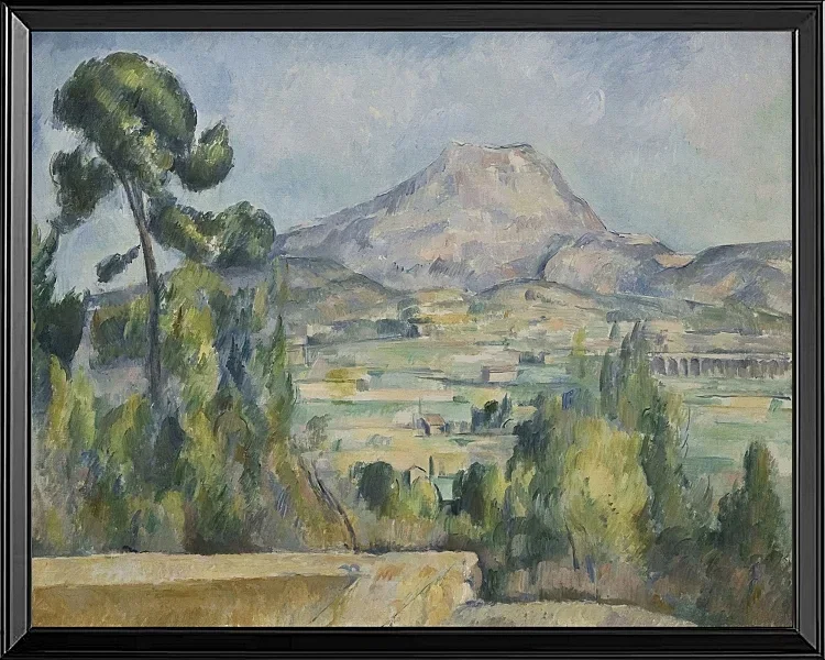 Saint-Victoire bjerget - 1890