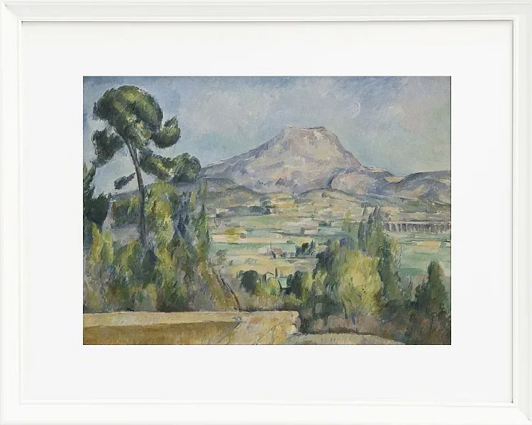 Saint-Victoire bjerget - 1890