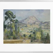 Saint-Victoire bjerget - 1890