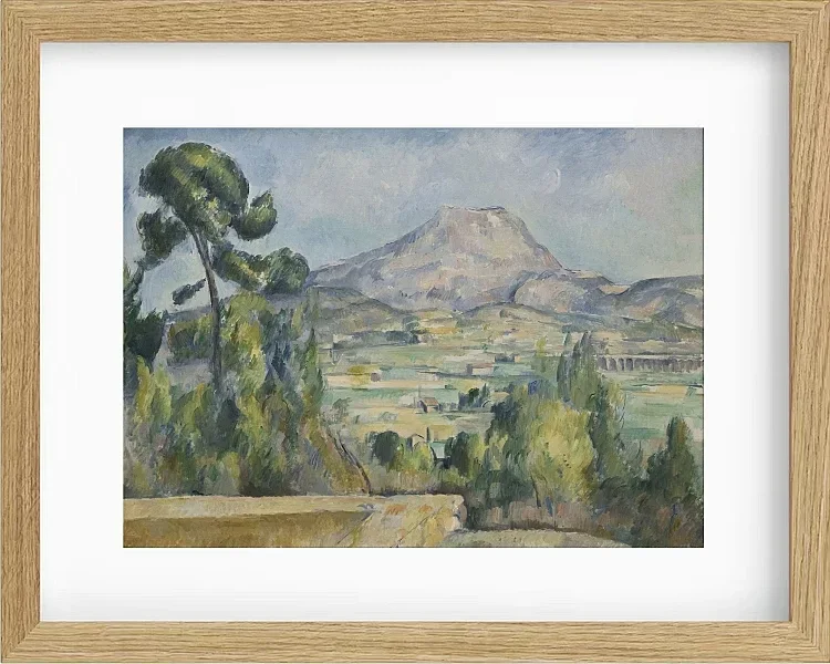 Saint-Victoire bjerget - 1890