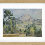 Saint-Victoire bjerget - 1890