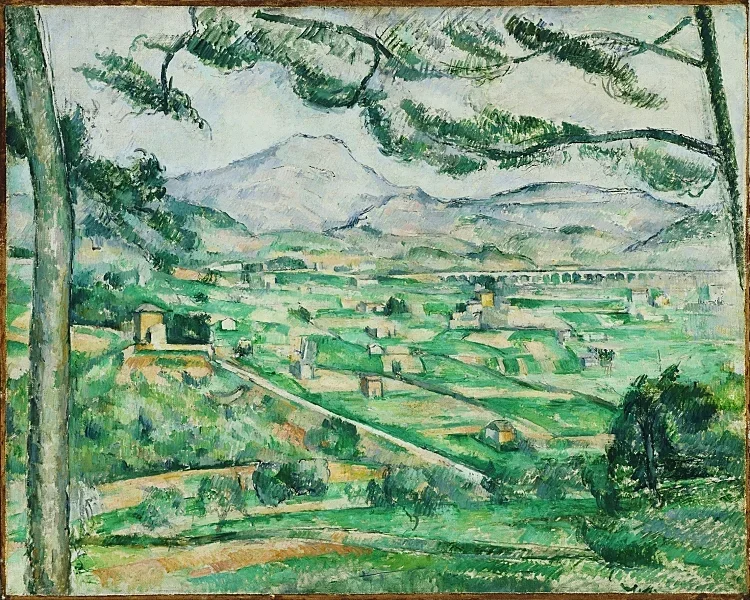 Mount Sainte Victoire - 1885