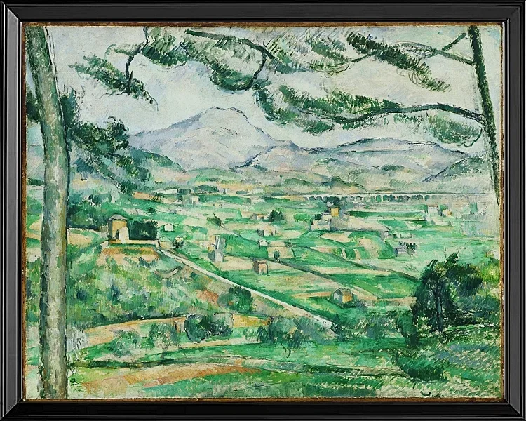 Mount Sainte Victoire - 1885
