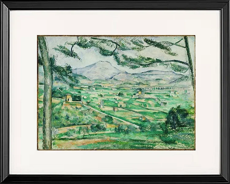 Mount Sainte Victoire - 1885