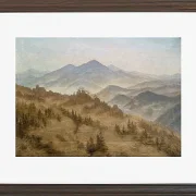 Berge im aufsteigenden Nebel - 1835