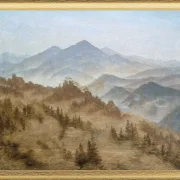 Berge im aufsteigenden Nebel - 1835