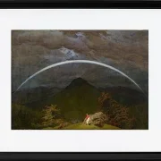 Berglandschaft mit Regenbogen  - 1809