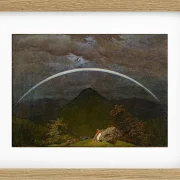 Berglandschaft mit Regenbogen  - 1809
