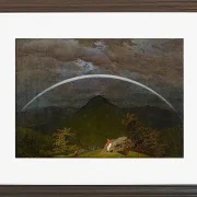 Berglandschaft mit Regenbogen  - 1809