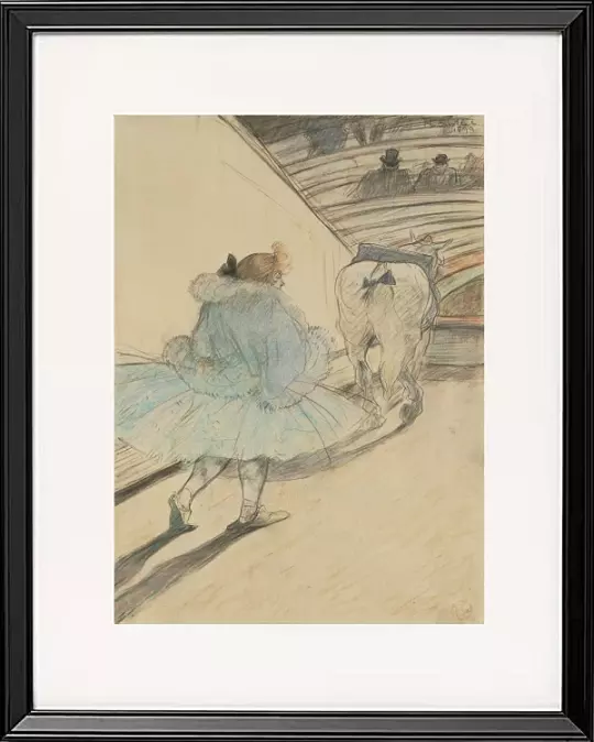 Betreten der Manege im Zirkus - 1899