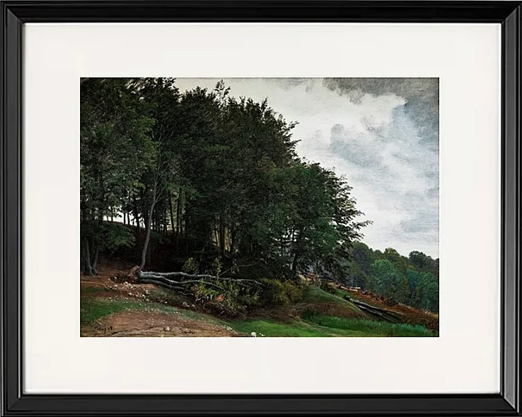 Bewaldete Hügel – 1864