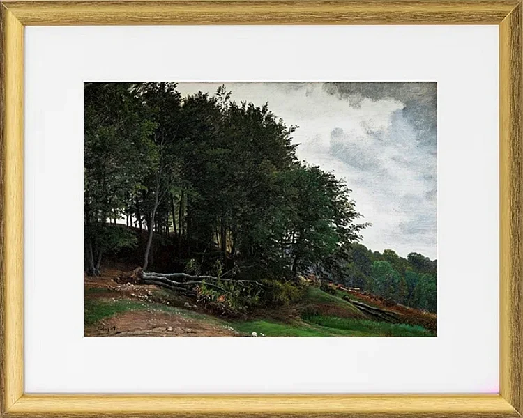 Bewaldete Hügel – 1864