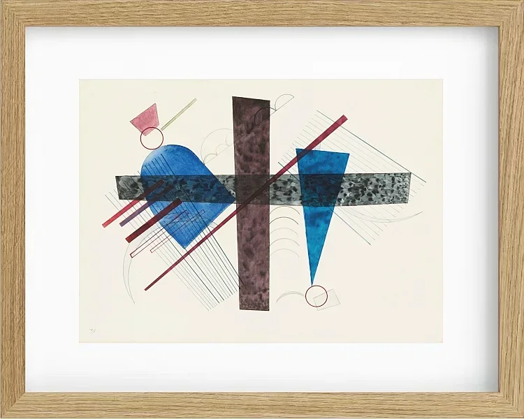 Blau in Rund und Spitz - 1933