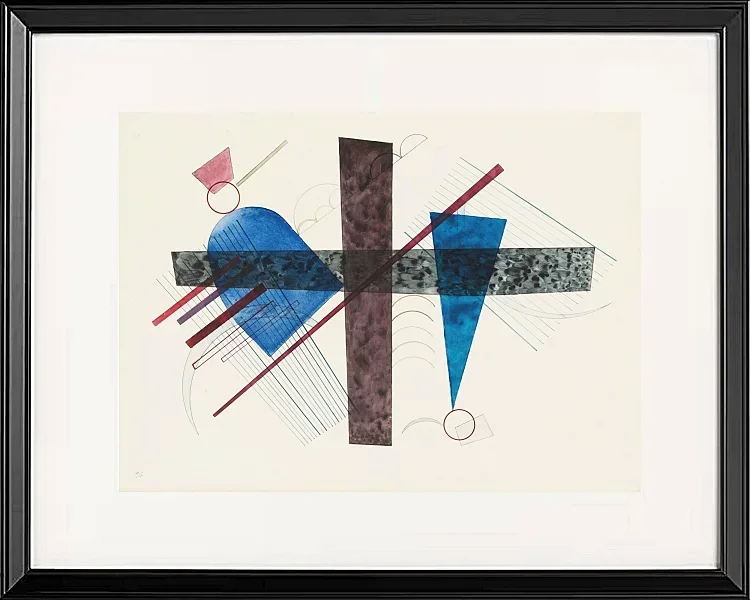 Blau in Rund und Spitz - 1933