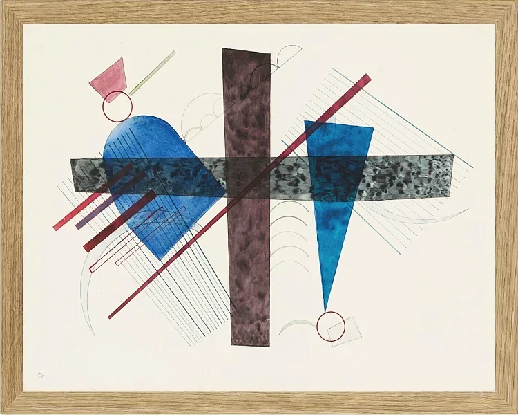 Blau in Rund und Spitz - 1933