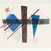 Blau in Rund und Spitz - 1933