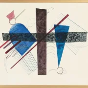 Blau in Rund und Spitz - 1933