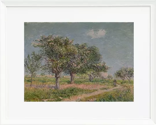 Blühende Apfelbäume in der Normandie – 1903