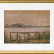 Blick auf Kopenhagen von Dosseringen aus - 1835