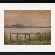 Blick auf Kopenhagen von Dosseringen aus - 1835