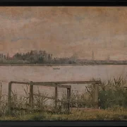 Blick auf Kopenhagen von Dosseringen aus - 1835