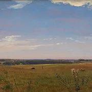 Blick auf das Herrenhaus Beldringe – 1846