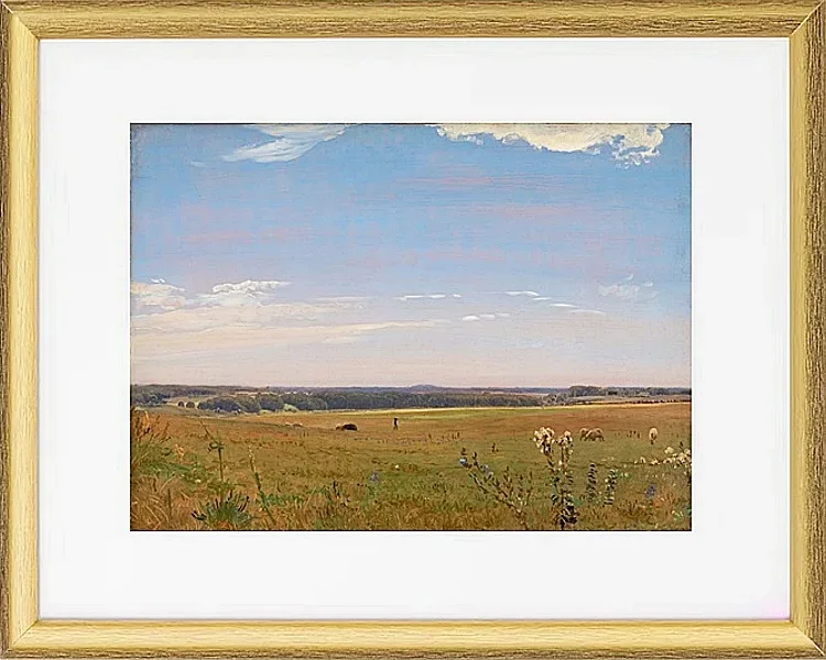 Blick auf das Herrenhaus Beldringe – 1846