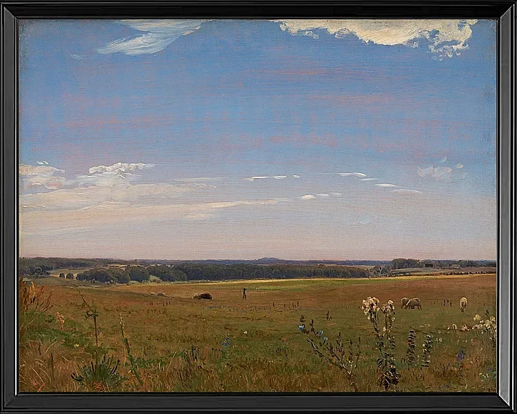 Blick auf das Herrenhaus Beldringe – 1846