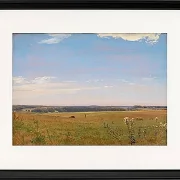 Blick auf das Herrenhaus Beldringe – 1846