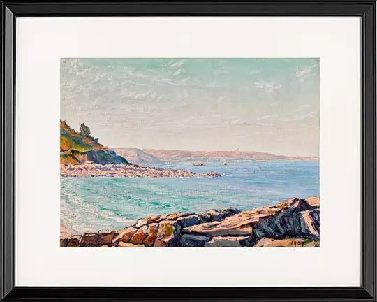 Blick auf das Meer bei Perros-Guirec - 1907