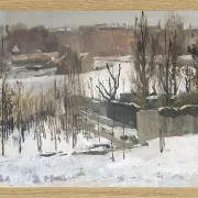 Blick auf den Oosterpark Amsterdam - 1892