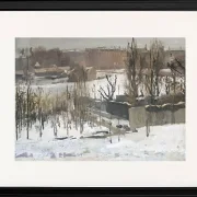 Blick auf den Oosterpark Amsterdam - 1892