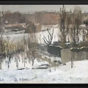 Blick auf den Oosterpark Amsterdam - 1892