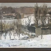 Blick auf den Oosterpark Amsterdam - 1892