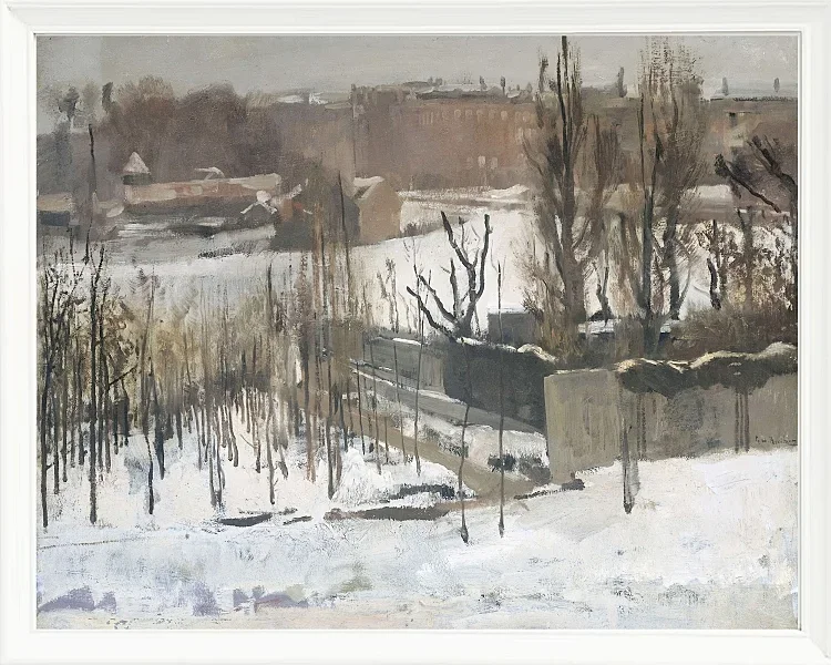 Blick auf den Oosterpark Amsterdam - 1892