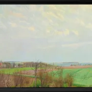 Blick auf den Roskilde Fjord, Vorfrühling - 1903