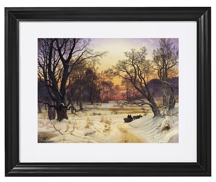 Winternacht im Wald – 1853