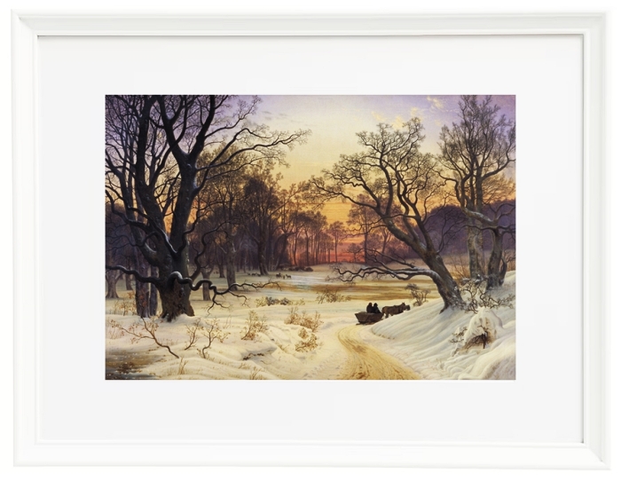 Winternacht im Wald – 1853