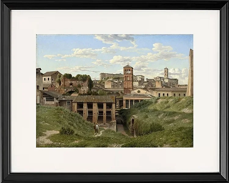 Blick auf die Cloaca Maxima Rom - 1814