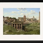 Blick auf die Cloaca Maxima Rom - 1814