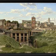 Blick auf die Cloaca Maxima Rom - 1814