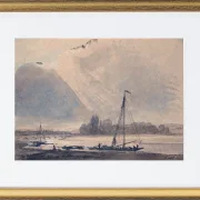 Blick auf die Elbe bei Dresden - 1824