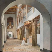 Blick auf die Kirche San Lorenzo außerhalb der Mauern – 1815