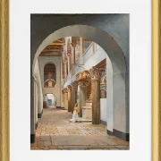 Blick auf die Kirche San Lorenzo außerhalb der Mauern – 1815