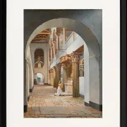 Blick auf die Kirche San Lorenzo außerhalb der Mauern – 1815